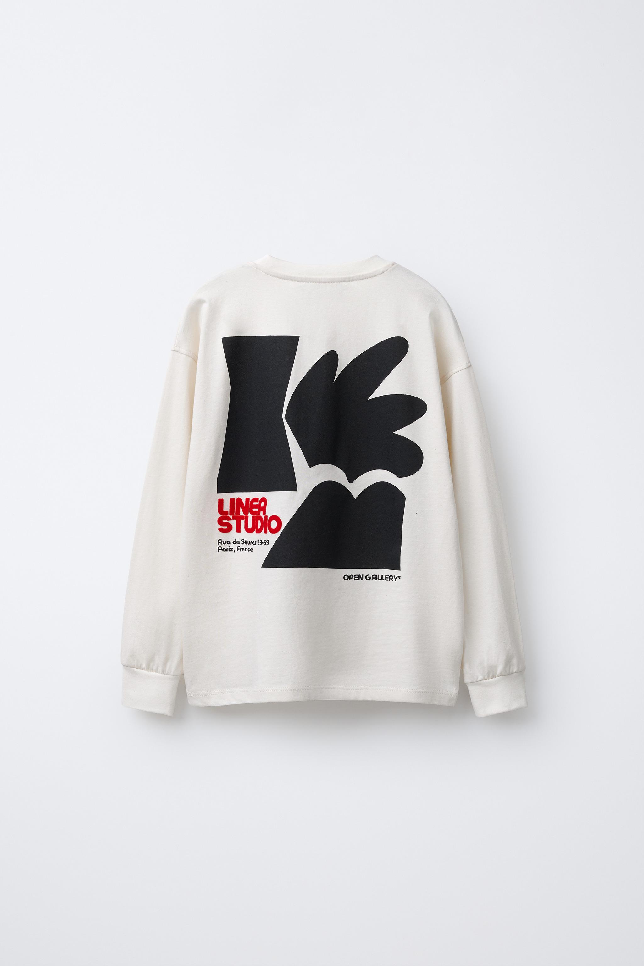 T-SHIRT IMPRIMÉ FLOQUÉ